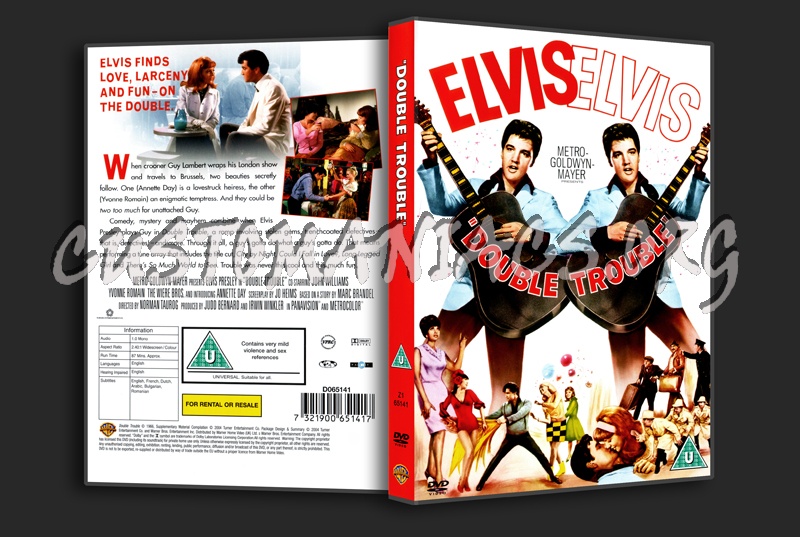 Elvis: Double Trouble dvd cover