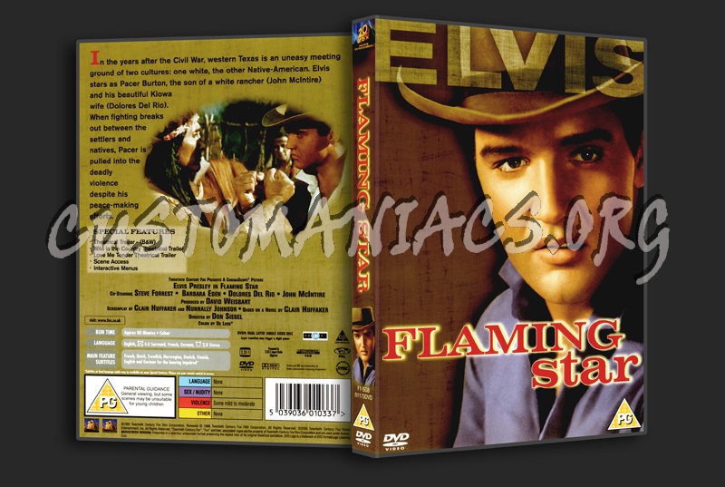 Elvis: Flaming Star dvd cover