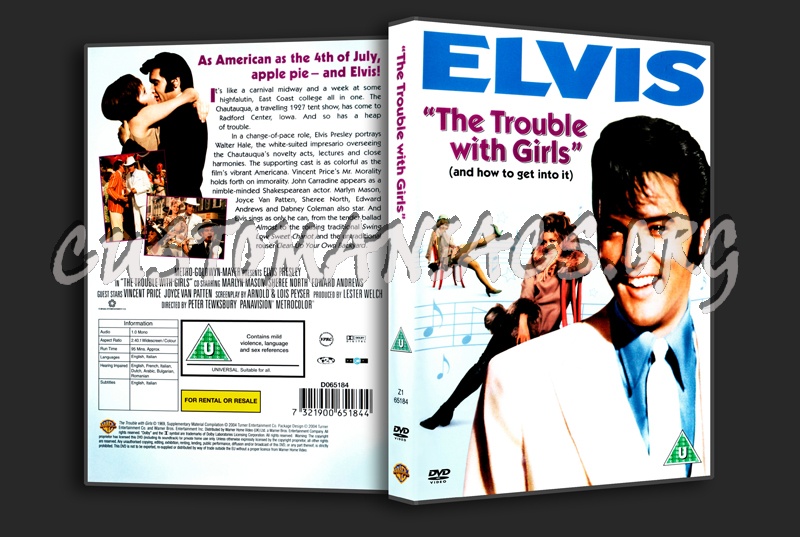 Elvis: The Trouble With Girls dvd cover