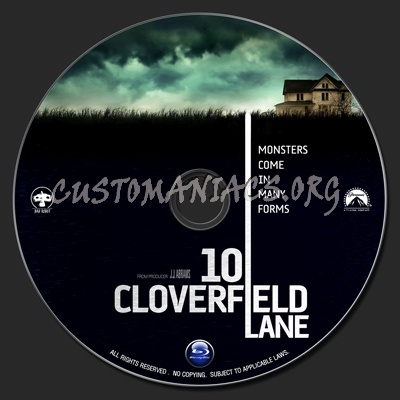 10 Cloverfield Lane (2016) blu-ray label