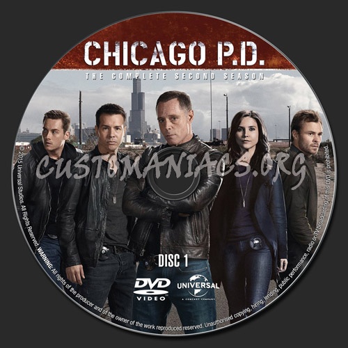 Chicago PD - Season 2 dvd label