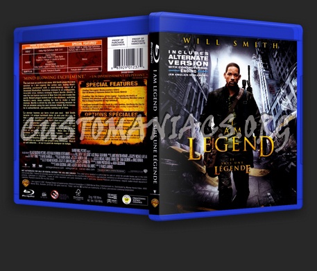 I Am Legend blu-ray cover