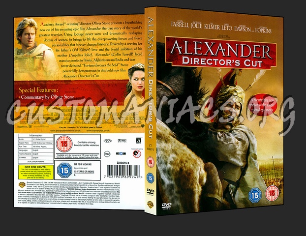 Alexander dvd cover