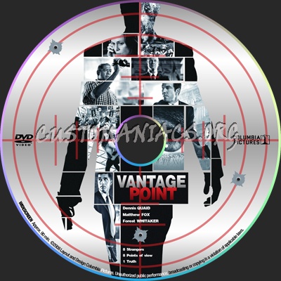 Vantage Point dvd label
