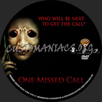 One Missed Call dvd label
