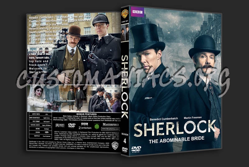 Sherlock: The Abominable Bride dvd cover