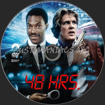 48 Hrs. dvd label