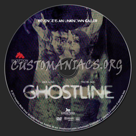 Ghostline dvd label