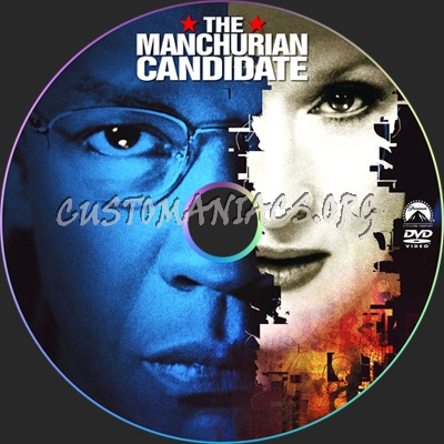 Manchurian Candidate dvd label