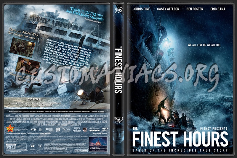 The Finest Hours dvd cover