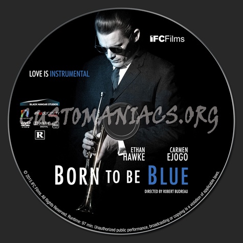 Born To Be Blue dvd label