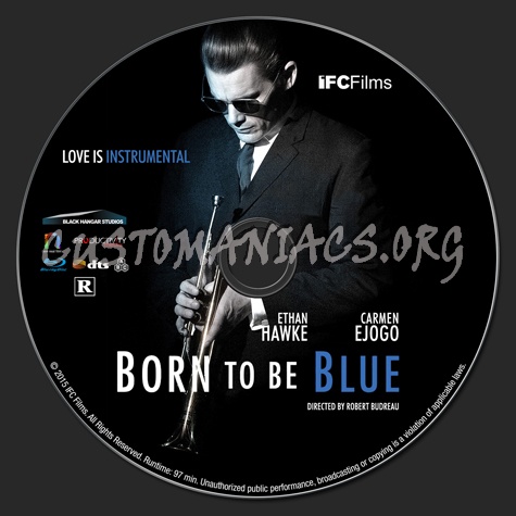 Born To Be Blue blu-ray label