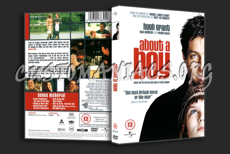 About a Boy dvd cover