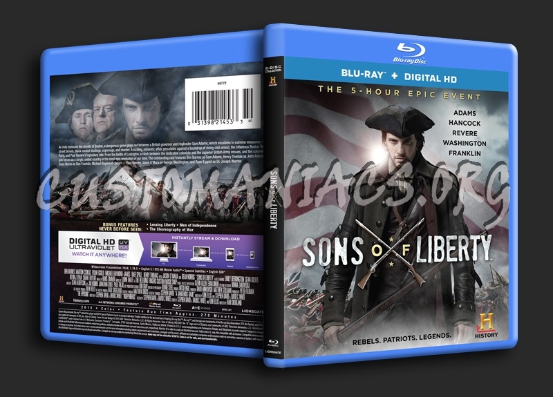 Sons of Liberty blu-ray cover
