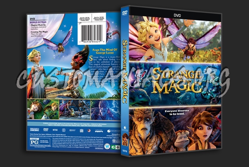 Strange Magic dvd cover