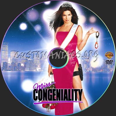 Miss Congeniality 1&2 dvd label