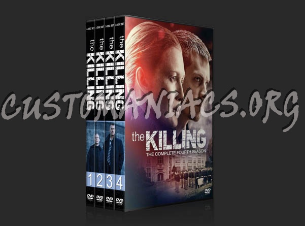 The Killing - Seasons 1-4 dvd cover