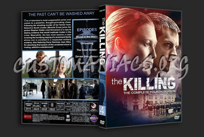 The Killing - Seasons 1-4 dvd cover