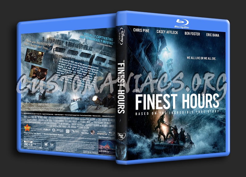 The Finest Hours dvd cover