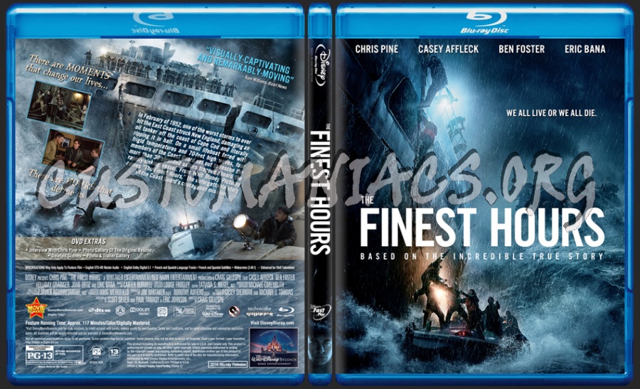 The Finest Hours dvd cover