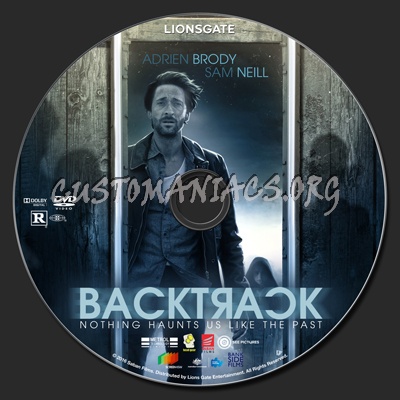 Backtrack (2016) dvd label