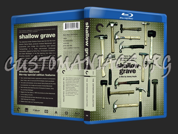 616 - Shallow Grave blu-ray cover