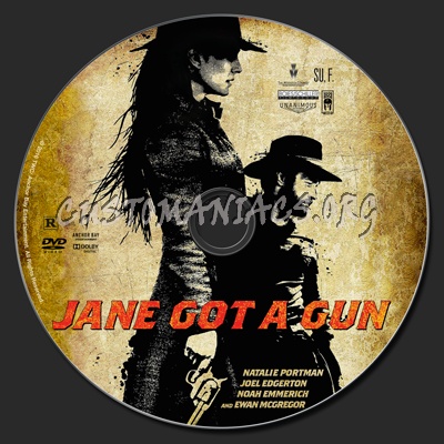 Jane Got A Gun dvd label