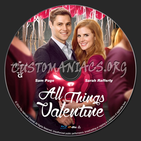 All Things Valentine blu-ray label