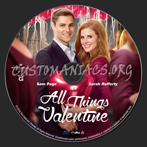 All Things Valentine blu-ray label