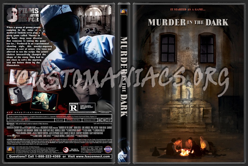 Murder In The Dark dvd cover