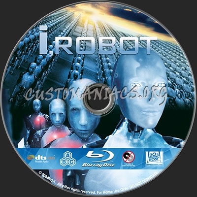 I, robot blu-ray label