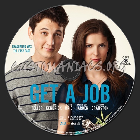 Get a Job blu-ray label