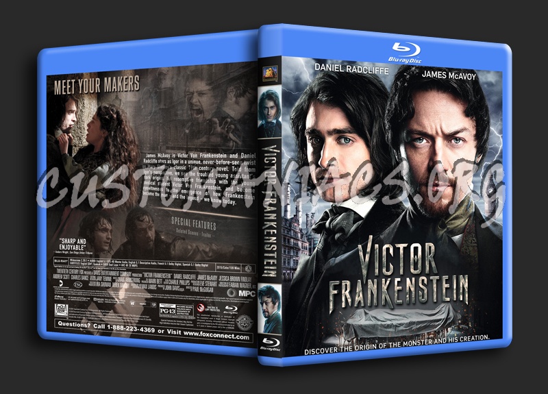 Victor Frankenstein dvd cover