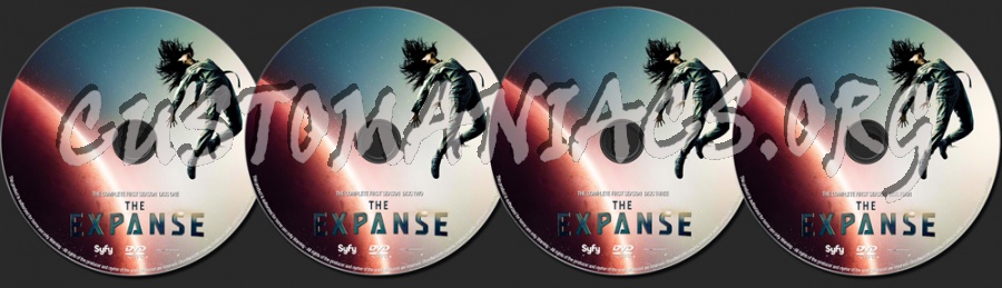 The Expanse Season 1 dvd label