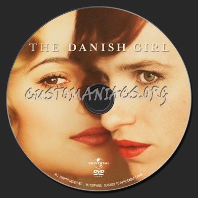 The Danish Girl (2015) dvd label