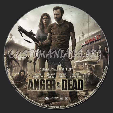 Anger of the Dead (aka: Age of the Dead) dvd label
