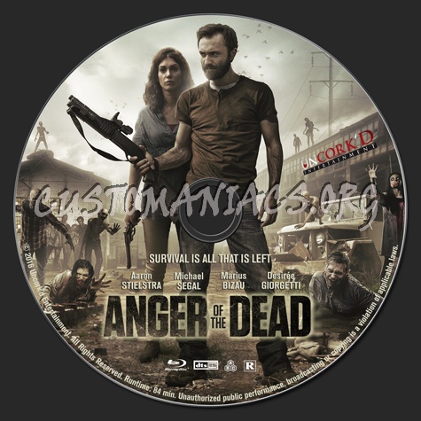 Anger of the Dead (aka: Age of the Dead) blu-ray label