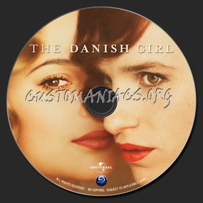 The Danish Girl (2015) blu-ray label