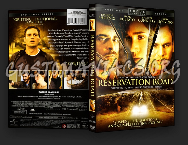 Reservation Road dvd cover