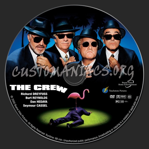 The Crew dvd label