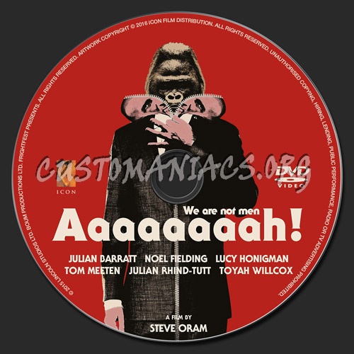 Aaaaaaaah! dvd label