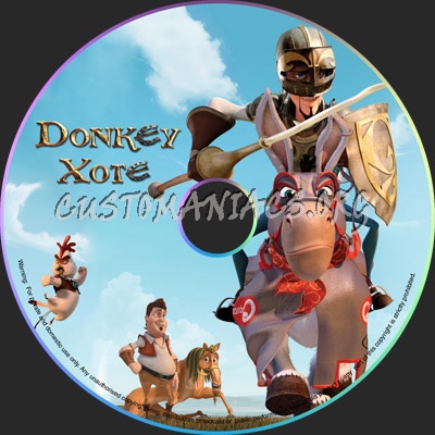 Donkey Xote dvd label