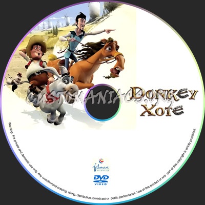 Donkey Xote dvd label