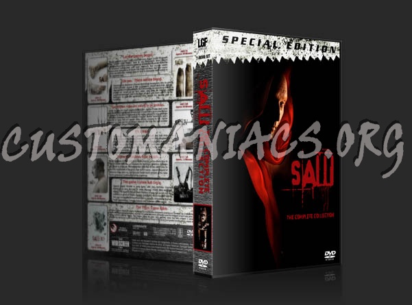 Saw - The Complete Collection dvd cover