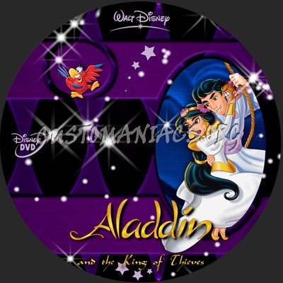 Aladdin And The King Of Thieves dvd label