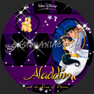 Aladdin And The King Of Thieves dvd label