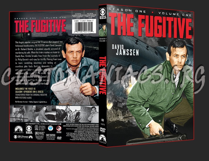 The Fugitive Season 1 Volume 1 dvd cover