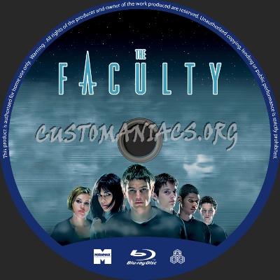 The Faculty blu-ray label