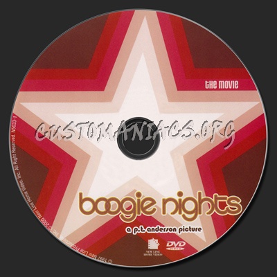 Boogie Nights dvd label