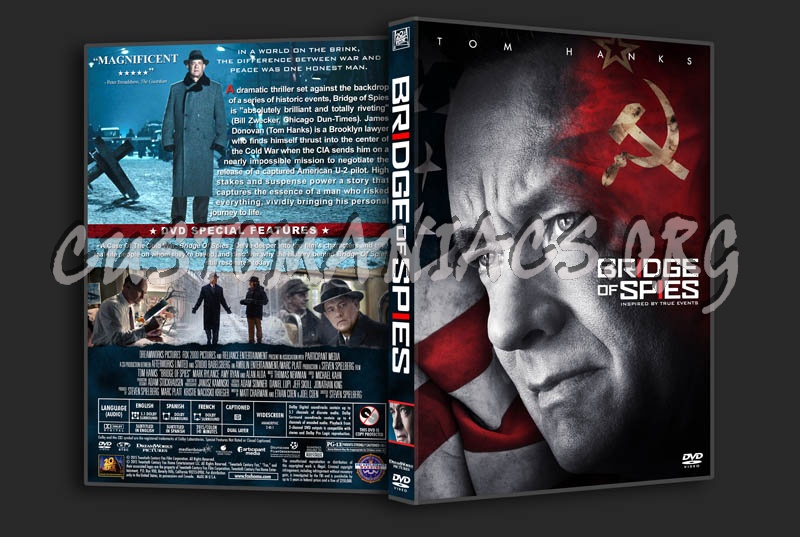 Bridge of Spies dvd cover